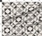 Patchwork Hand Drawn Lines Geometric Triangle Cabincore Modern Abstract Boho Rustic Quilt Block Charcoal Farmhouse Squares Square Custom Printed Fabric by Spoonflower Various Fabrics by the Yard or Fat Quarter